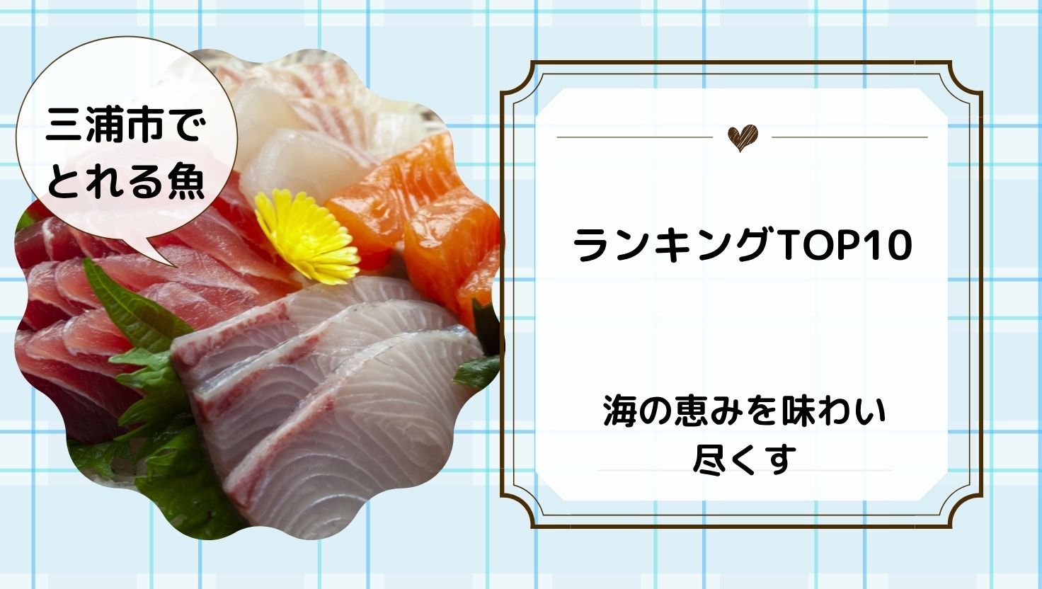 三浦市でとれる魚ランキングTOP10 〜海の恵みを味わい尽くす〜