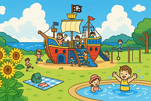 無料で楽しめる!子供に人気の遊具施設をチェック