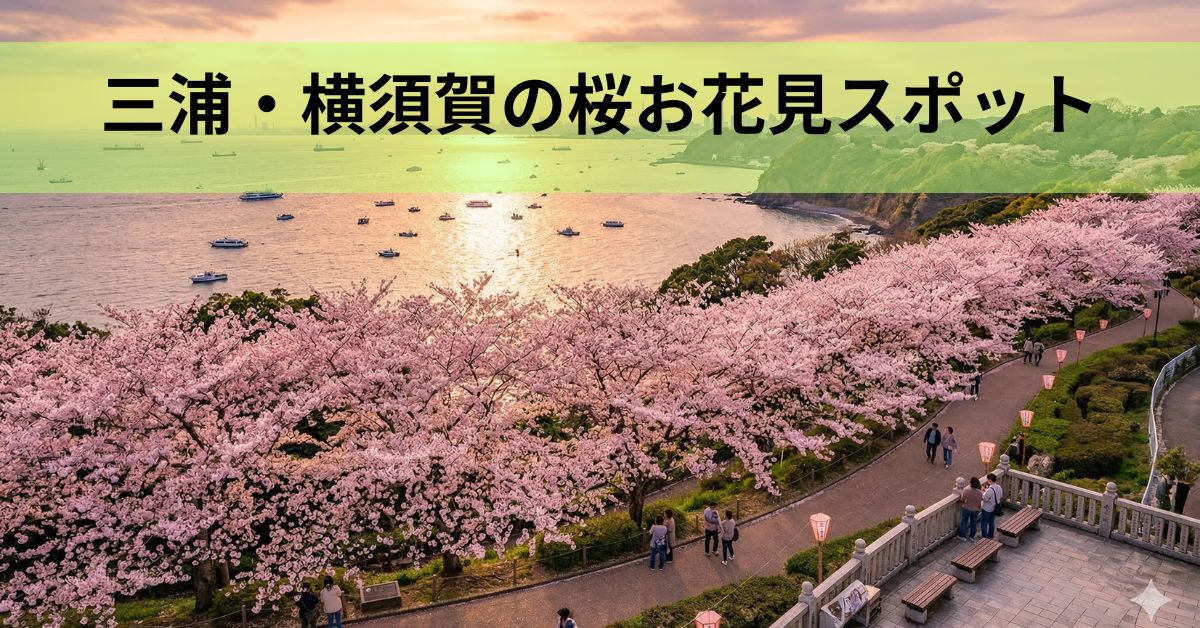 三浦・横須賀の桜お花見スポット2026｜地元在住20年が選ぶ定番＆穴場7選